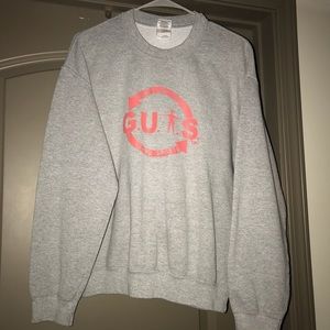 hardly warn, like new, crew neck